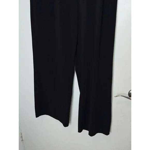 Halara WomensHigh Waist Black Wide-Leg Pants XL Tall - Picture 4 of 10